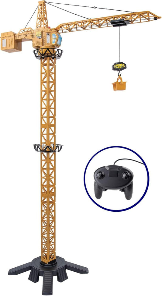 Racer Fernlenk-Mega Kran 126cm - 360° Drehung mit Fernbedienung