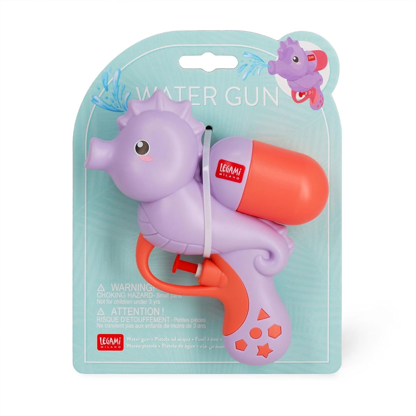 LEGAMI Wasserpistole Seahorse 50 ml 2,5 m Reichweite