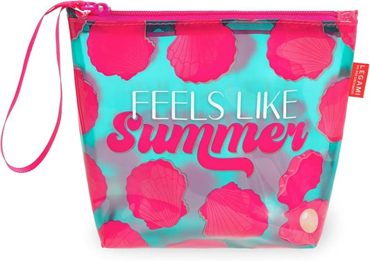 Legami Beach Pouch Seashell transparent 20x16 cm TPU