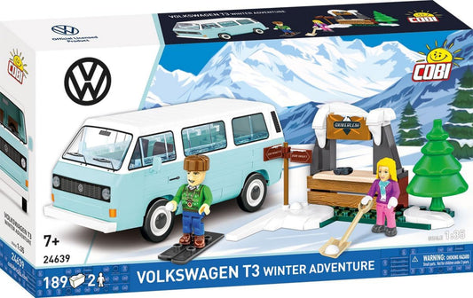 COBI VW T3 Bus Winter Edition - 189 Teile Bausatz 1:35