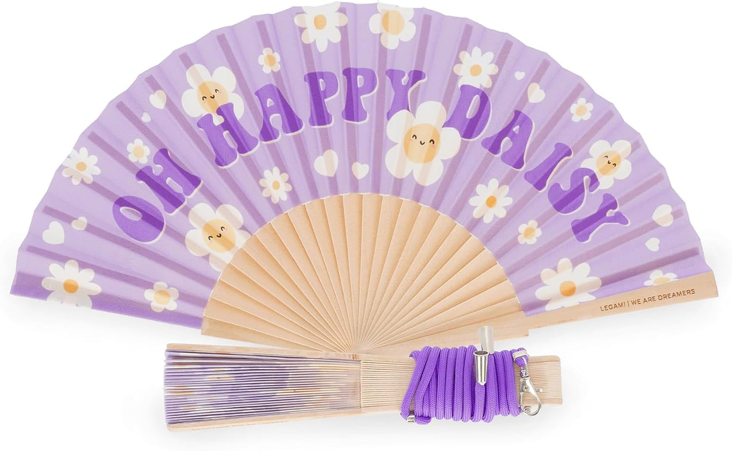 LEGAMI Klappfächer ¡Que Calor! Daisy – Sommer-Accessoire
