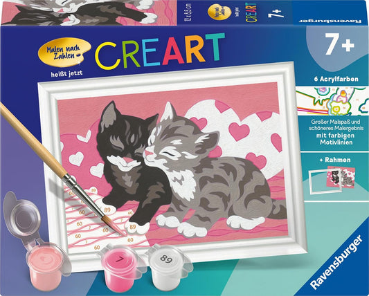 Ravensburger Malen nach Zahlen Kuschelkatzen ab 7 Jahren