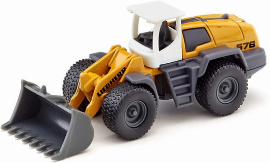 SIKU 1477 Liebherr Radlader - Detailgetreues Baustellenfahrzeug für Sammler & Spielbegeisterte
