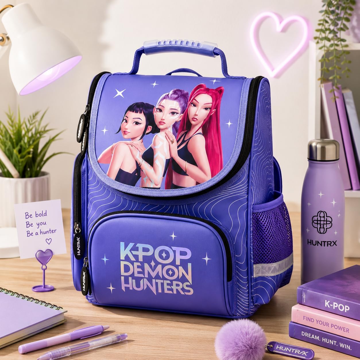 ST. MAJEWSKI Schulranzen-Set KPop Demon Hunters 4-teilig