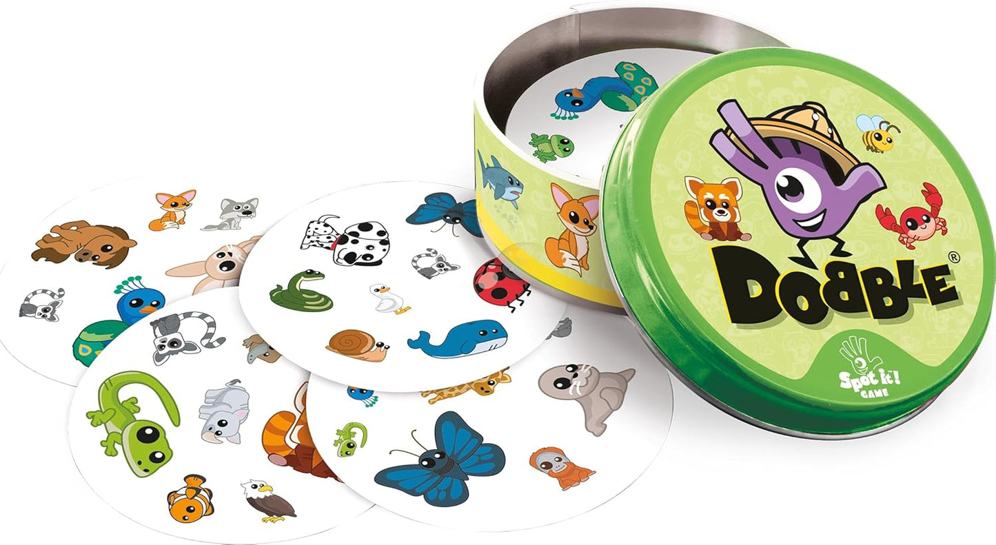 Dobble Kids – Schnelles Reaktionsspiel für Kinder ab 4 Jahren