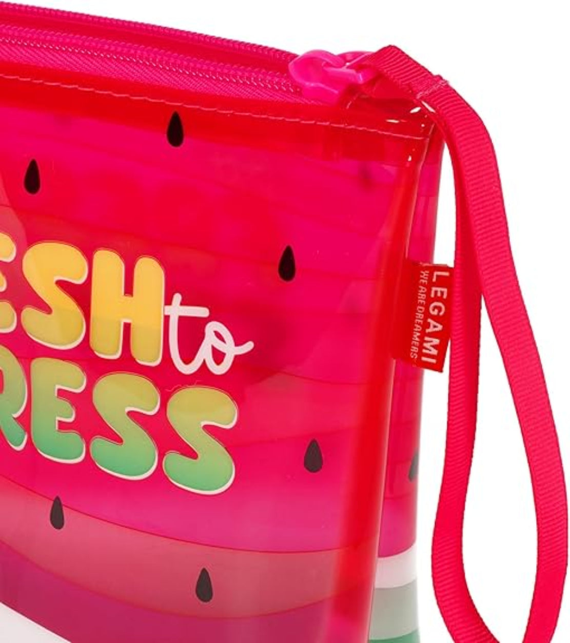 LEGAMI Beach Pouch Watermelon transparent 20x16 cm