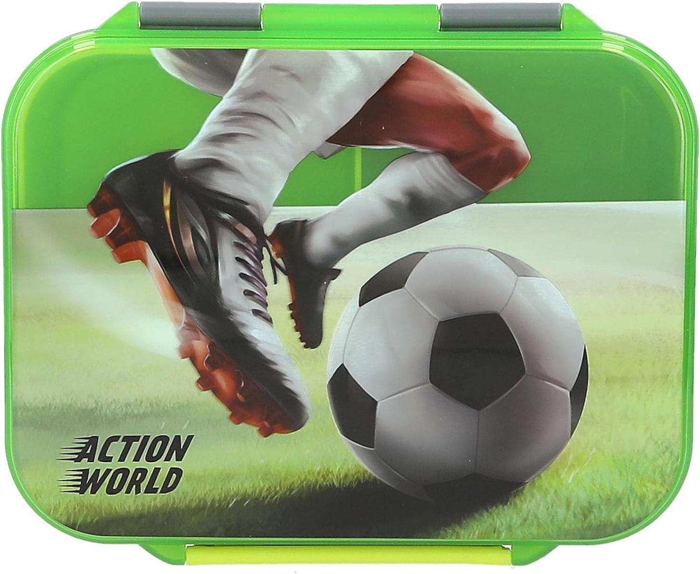 DEPESCHE Action World Fußball Brotdose mit Trenner