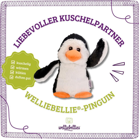 welliebellies® Wärmetier Pinguin groß - Kuschelig & Wärmend