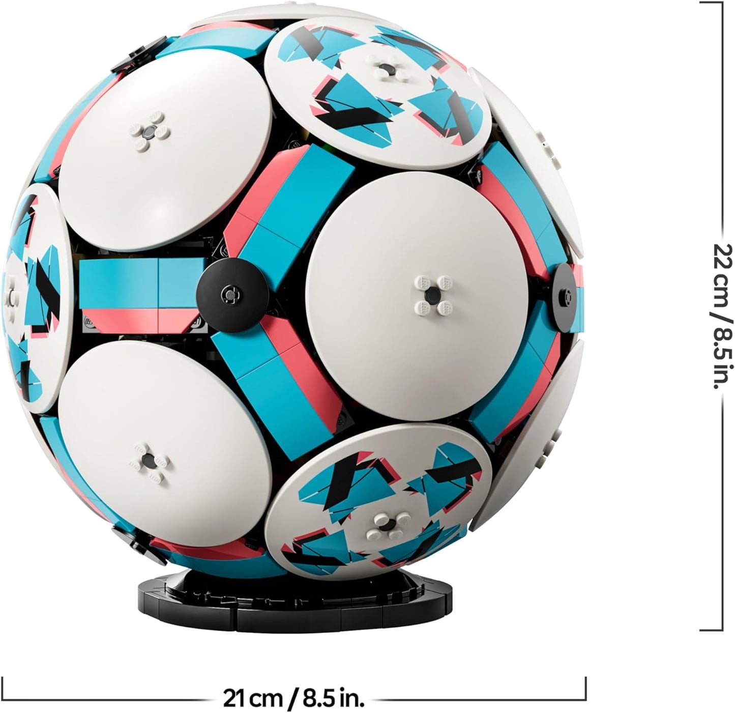 LEGO Editions Fußball - 3D Modell mit Mini-Stadion ab 10 Jahren