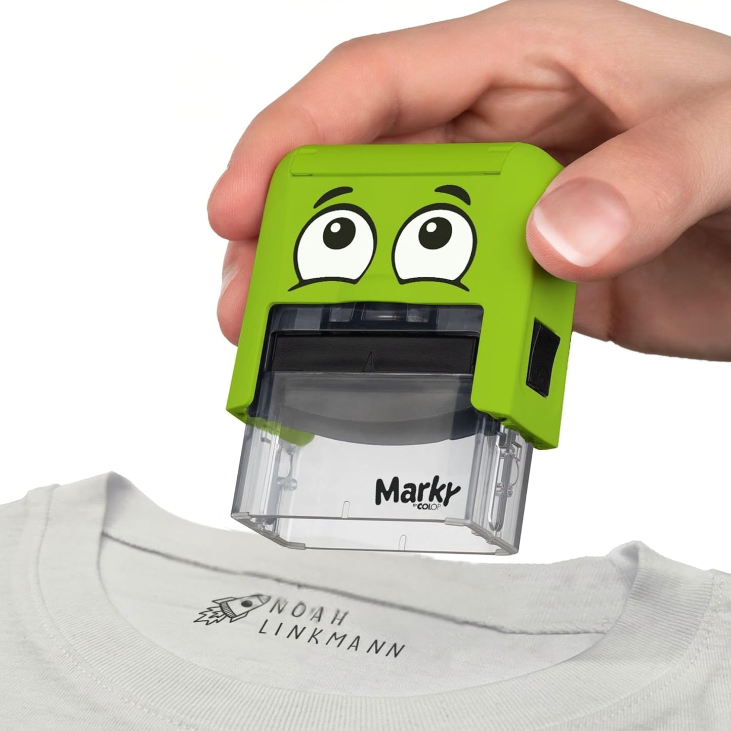 COLOP MARKY Markier-Set grün - Stempel für Kleidung & Gegenstände