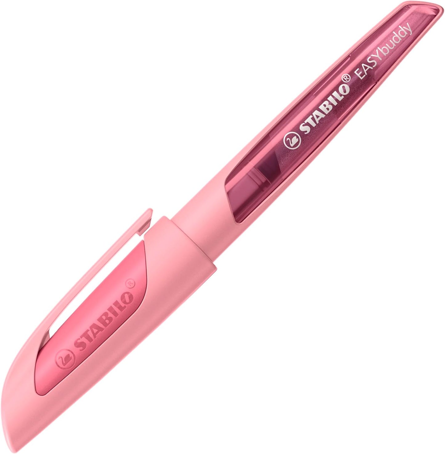 STABILO EASYbuddy Pastel Füller Rosiges Rouge Feder M