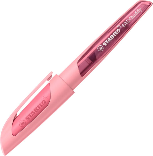 STABILO EASYbuddy Pastel Füller Rosiges Rouge Feder M