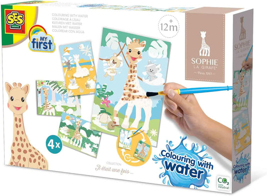 Sophie die Giraffe - Magisches Wassermalbuch für Kleinkinder