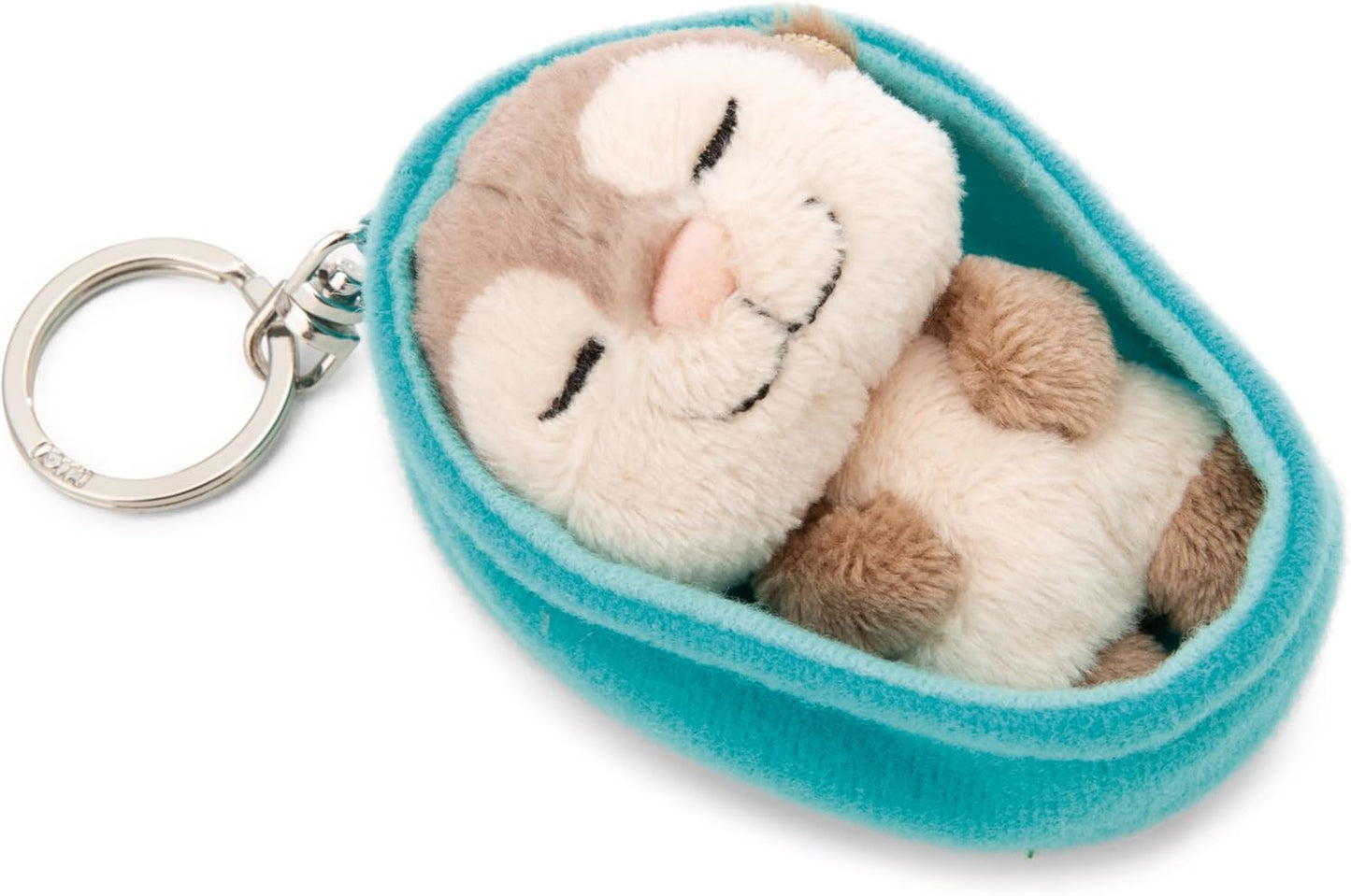 NICI Sleeping Pets Schlüsselanhänger 8 cm – 1 von 12 zufällig