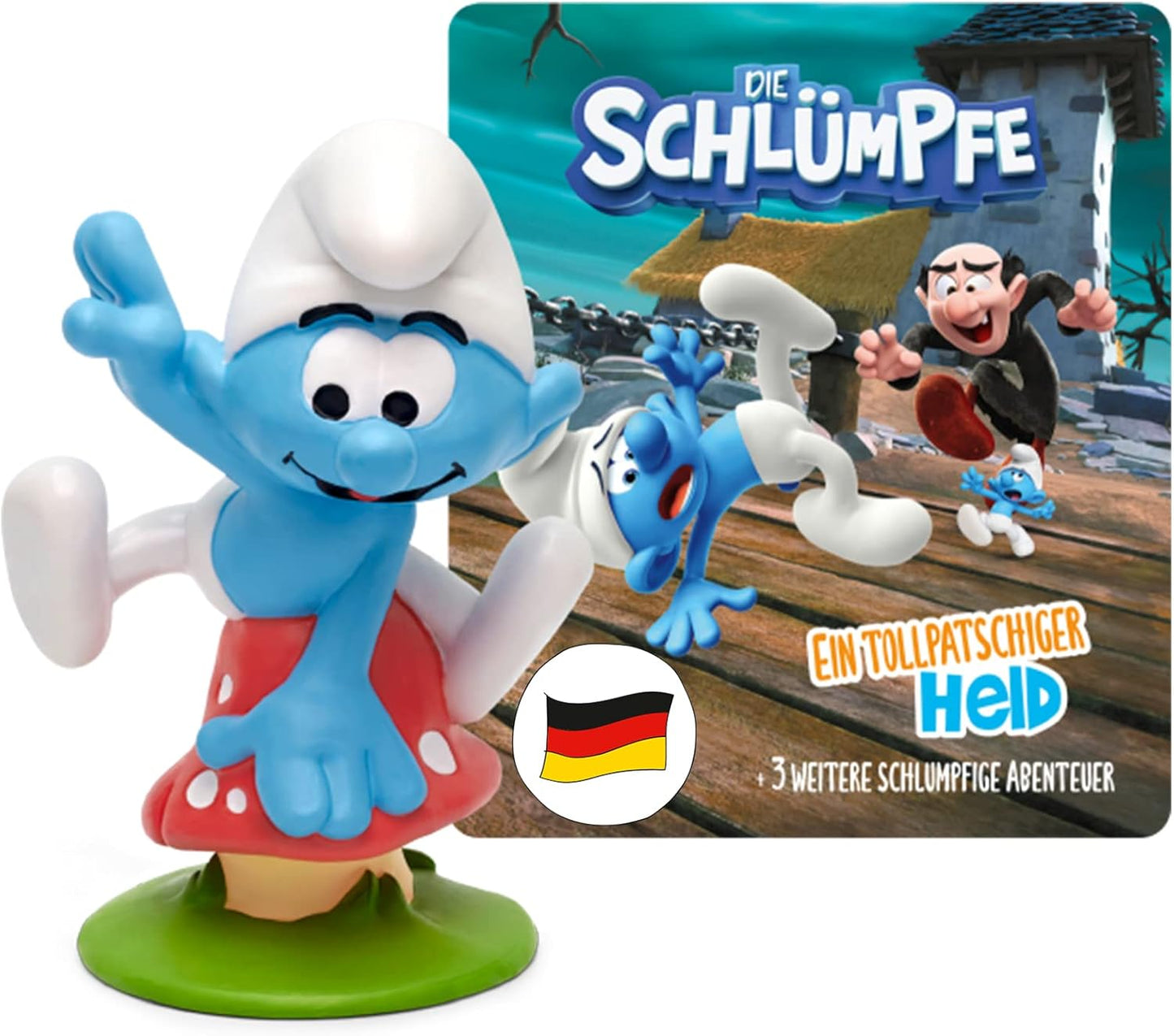 tonies Die Schlümpfe – Tollpatschiger Held & 3 Abenteuer