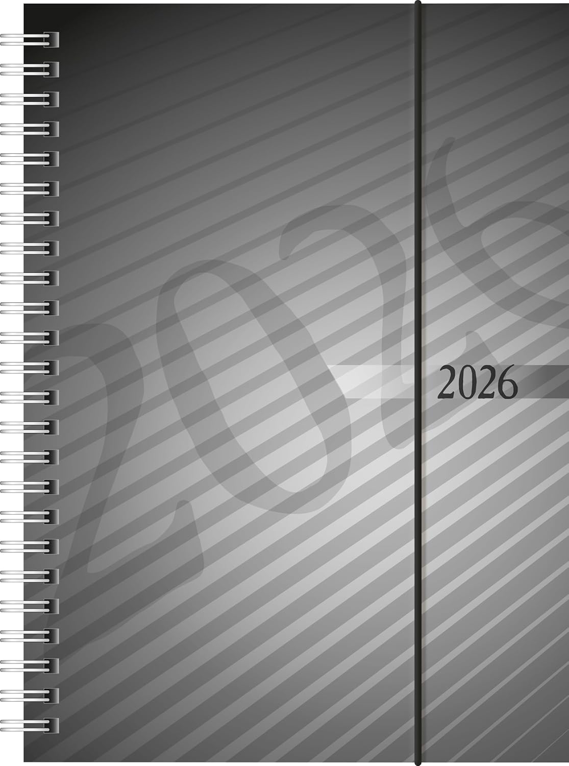 Kalender 2026 - Wochenplaner mit Wire-O-Bindung