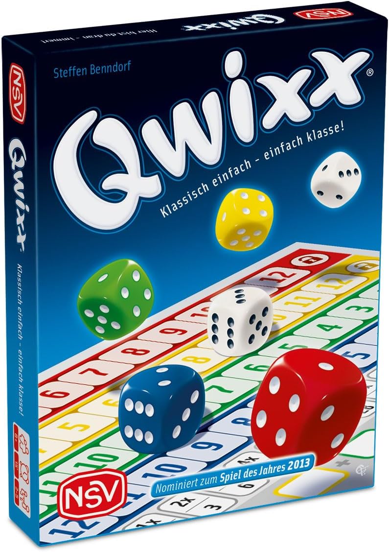 NSV QWIXX – Taktisches Würfelspiel, nominiert Spiel d. J. 2013