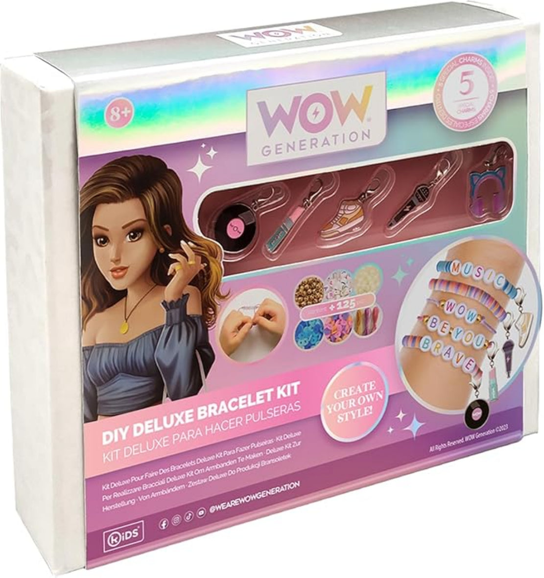 WOW GENERATION Deluxe Armband Set - Einzigartig & Kreativ