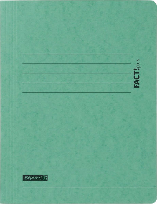 BRUNNEN FACT!plus Sammelmappe A4 - 100% Recycelt, Robust & Praktisch