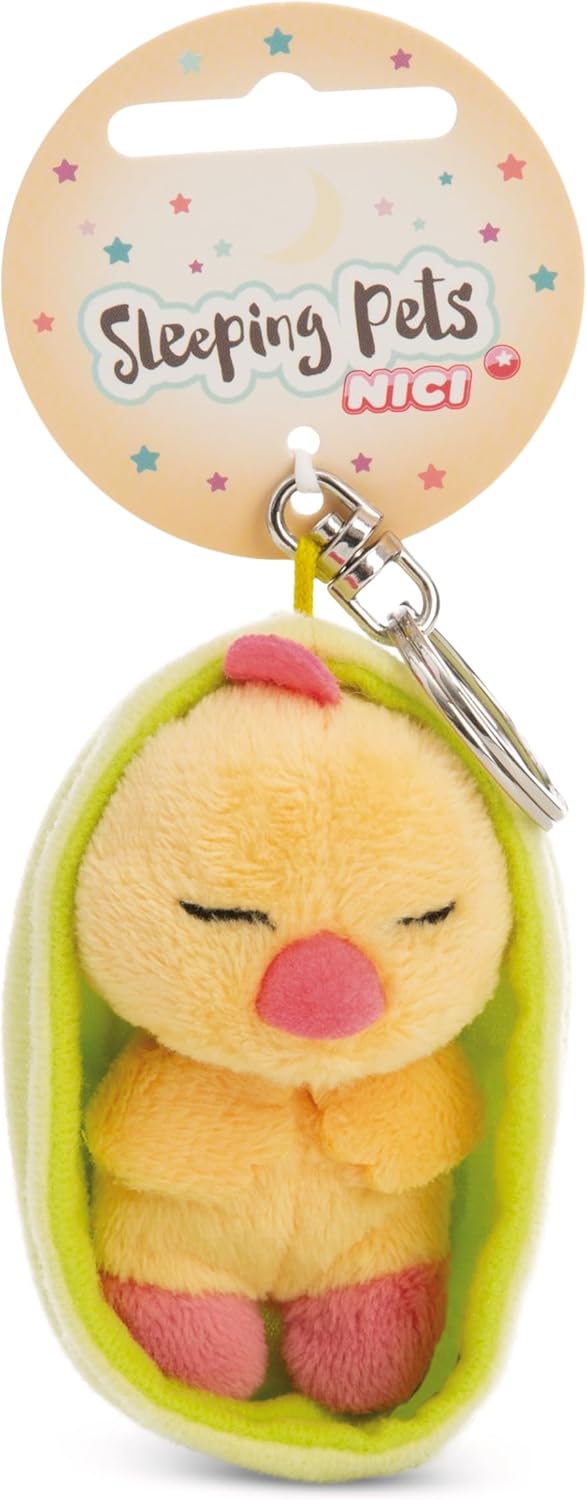 NICI Sleeping Pets Schlüsselanhänger Küken 8 cm