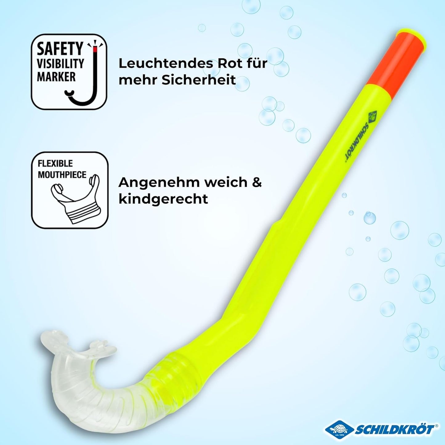 Schildkröt Junior Schnorchel Set Toku 2-teilig ab 4 J.