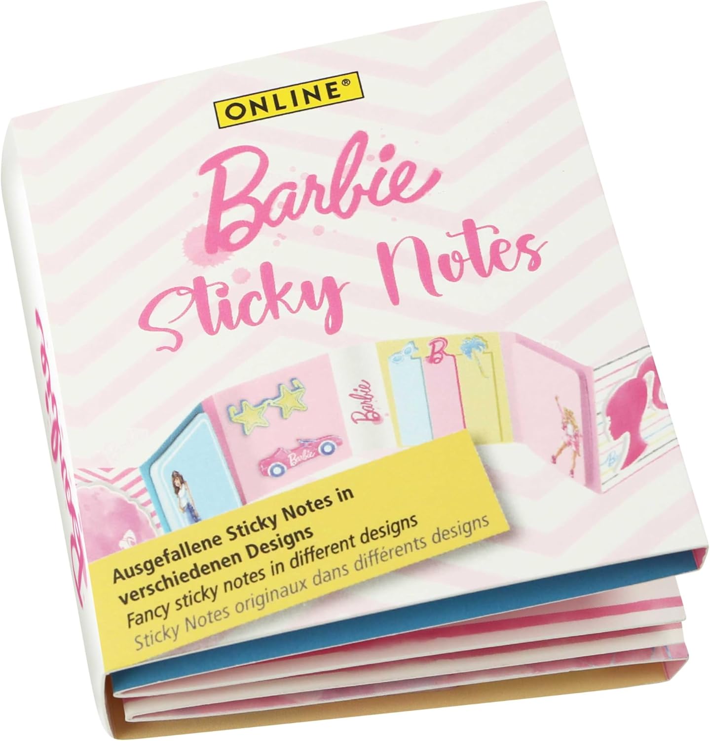 Sticky Notes Booklet Barbie