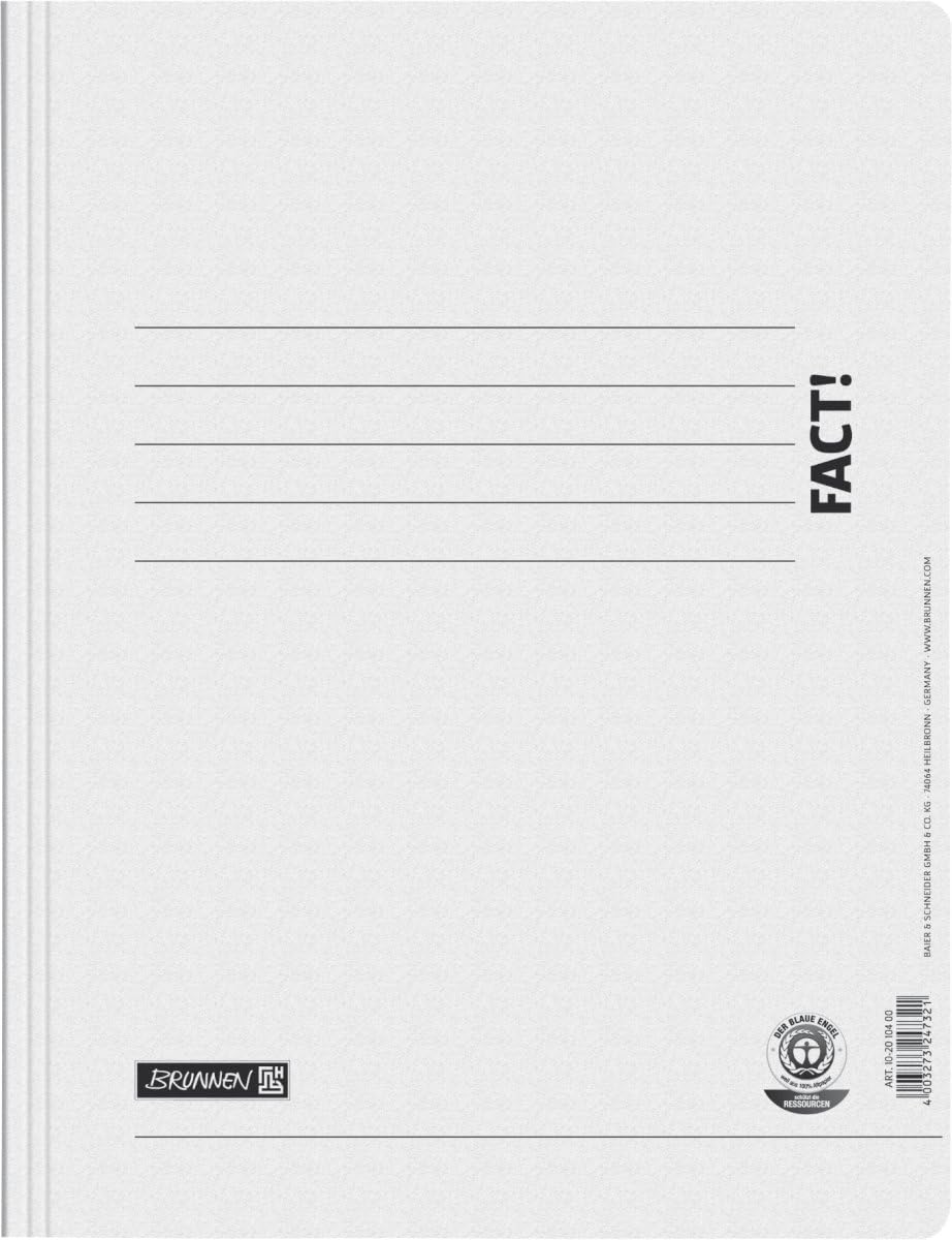 FACT! Schnellhefter A4 - Professionelle Organisation in Weiß