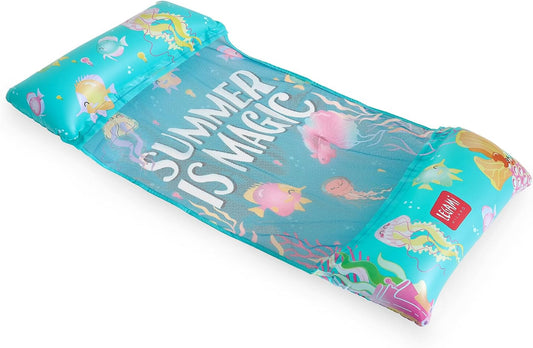 LEGAMI Aufblasbare Hängematte Summer Is Magic 68x130