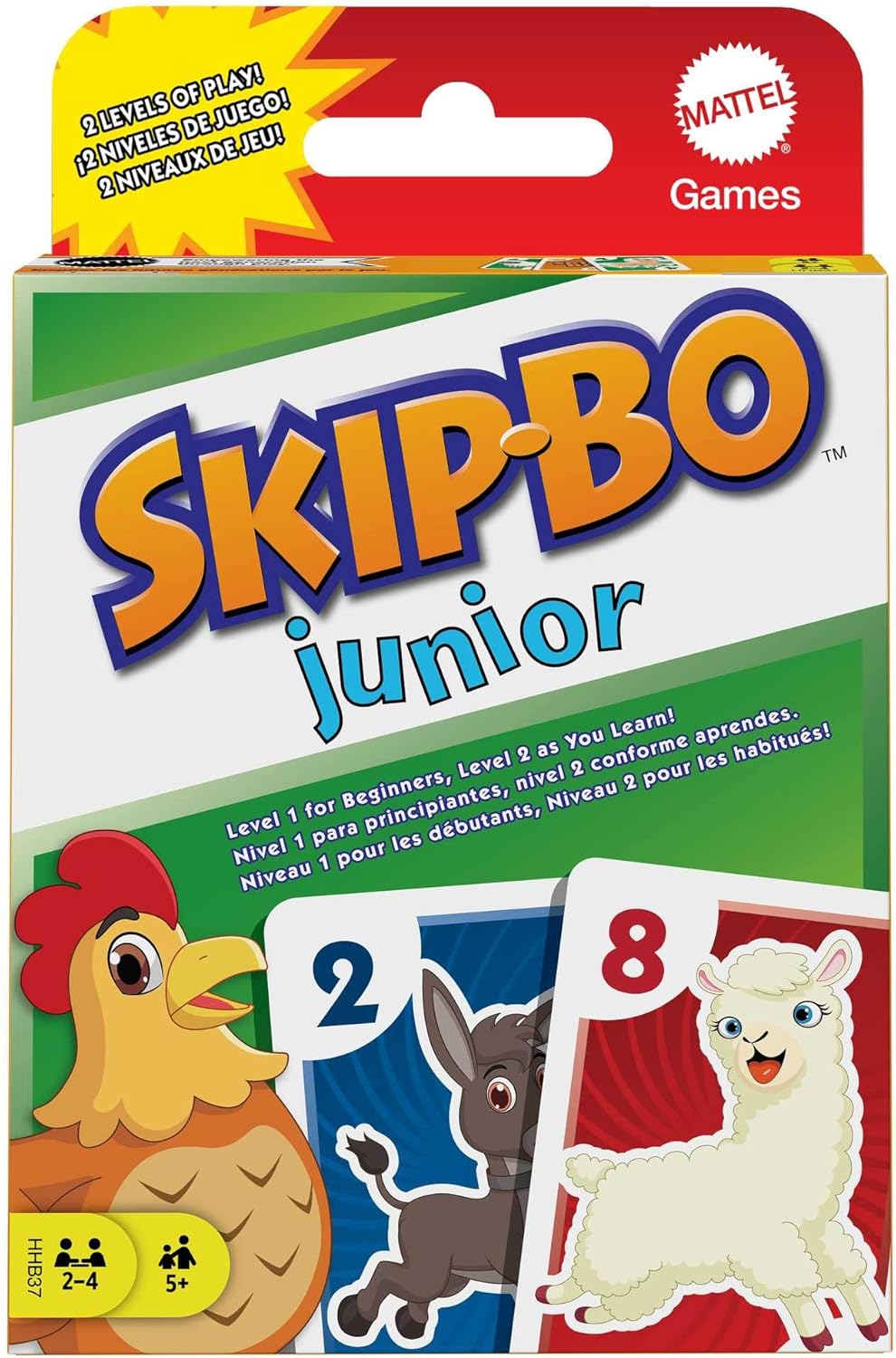 SkipBo Junior Kartenspiel ab 5 Jahren | MATTEL