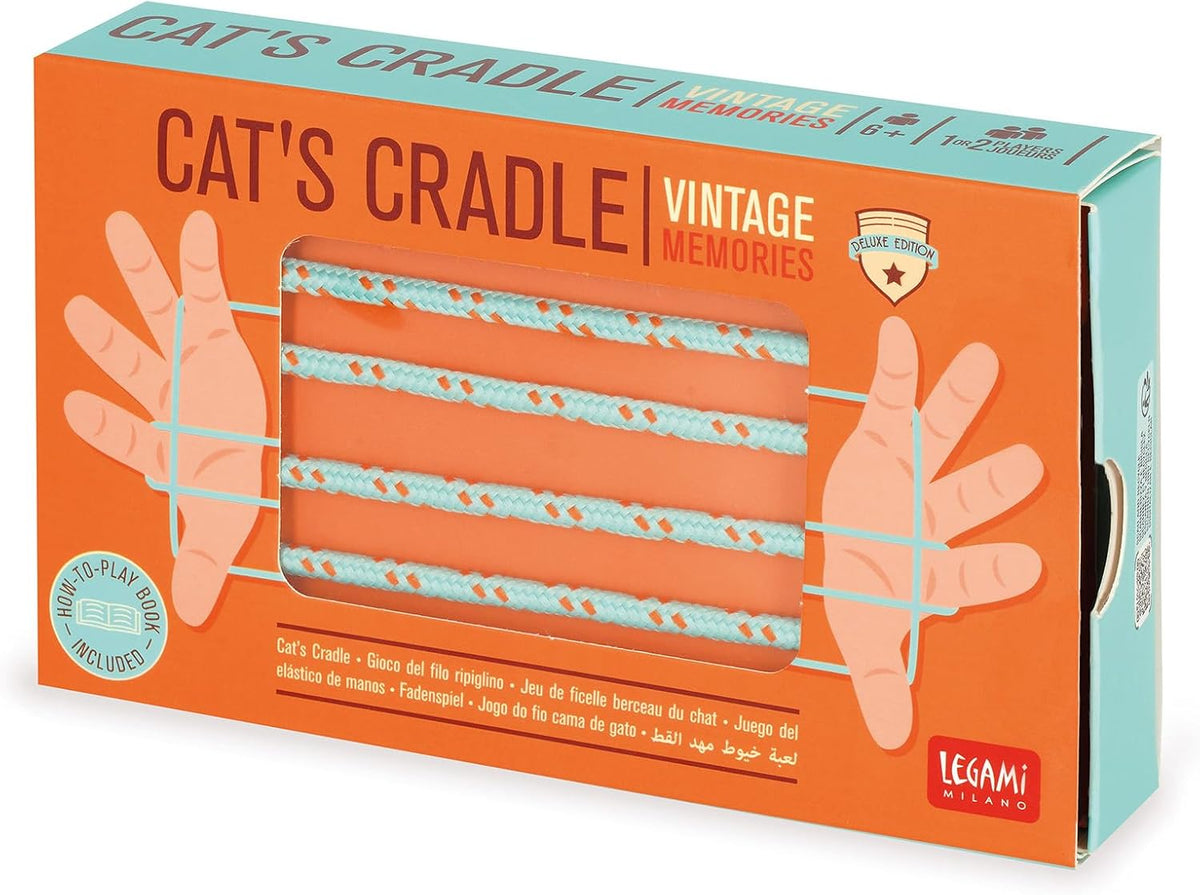 LEGAMI Cat's Cradle – Fadenspiel für Kinder & Erwachsene