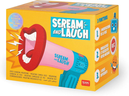 Legami Scream and Laugh Megafon – 3 Stimmeffekte