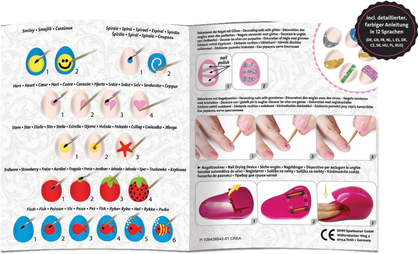 LENA Mani-Pedi Nail Salon - Kreatives Nagelstudio für Kinder