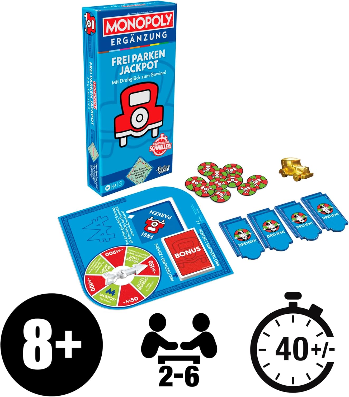 Monopoly Frei Parken Jackpot - Spannende Ergänzung