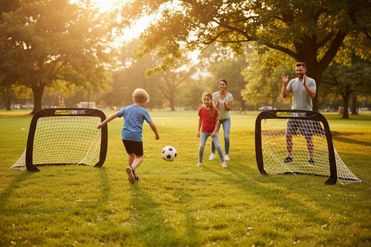 XTREM Toys Pop-Up Fußballtor 2er Set 120×80×80 cm