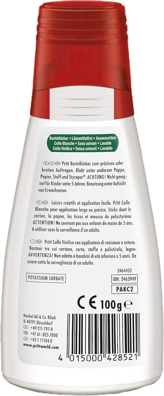 Pritt Bastelkleber 100g - Alleskleber transparent trocknend