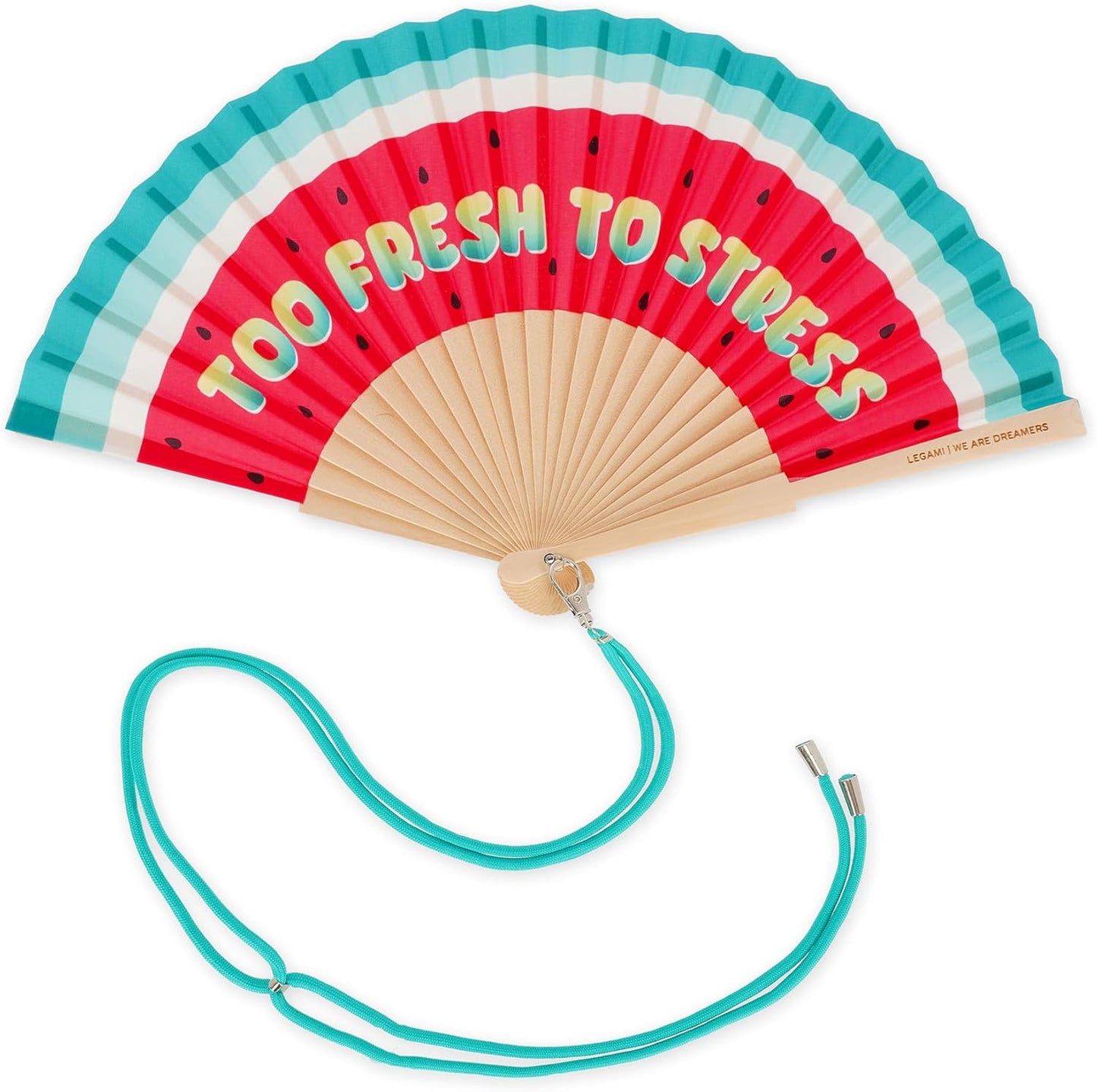 LEGAMI Klappfächer ¡Que Calor! Watermelon – Sommer