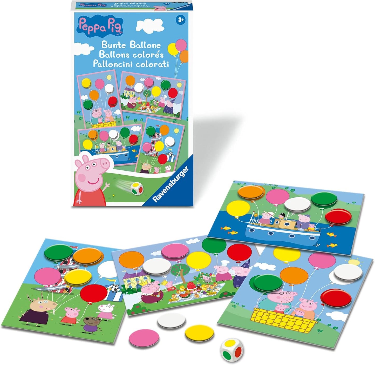 Ravensburger Peppa Pig Bunte Ballone – ab 3 Jahren