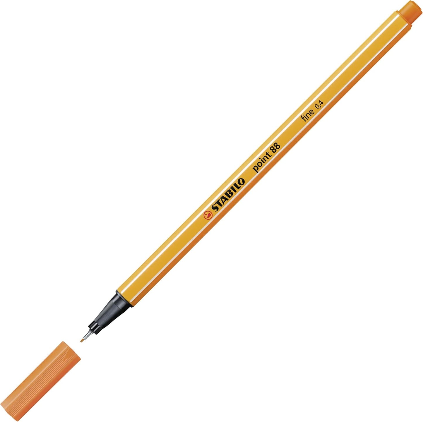 STABILO point 88 Fineliner - Gelbrot - Präzise Linienführung für Profis