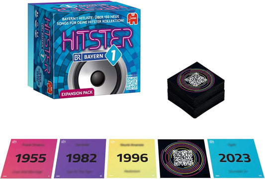 Hitster Bayern 1 Erweiterung 150+ Musikkarten