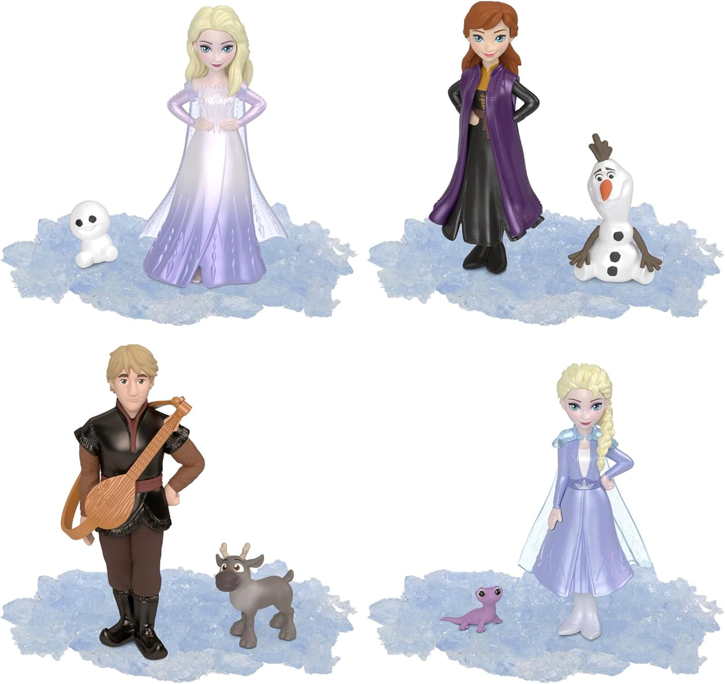Mattel Disney Frozen Ice Reveal Puppe - Überraschungspuppe mit Eiseffekt HWX21