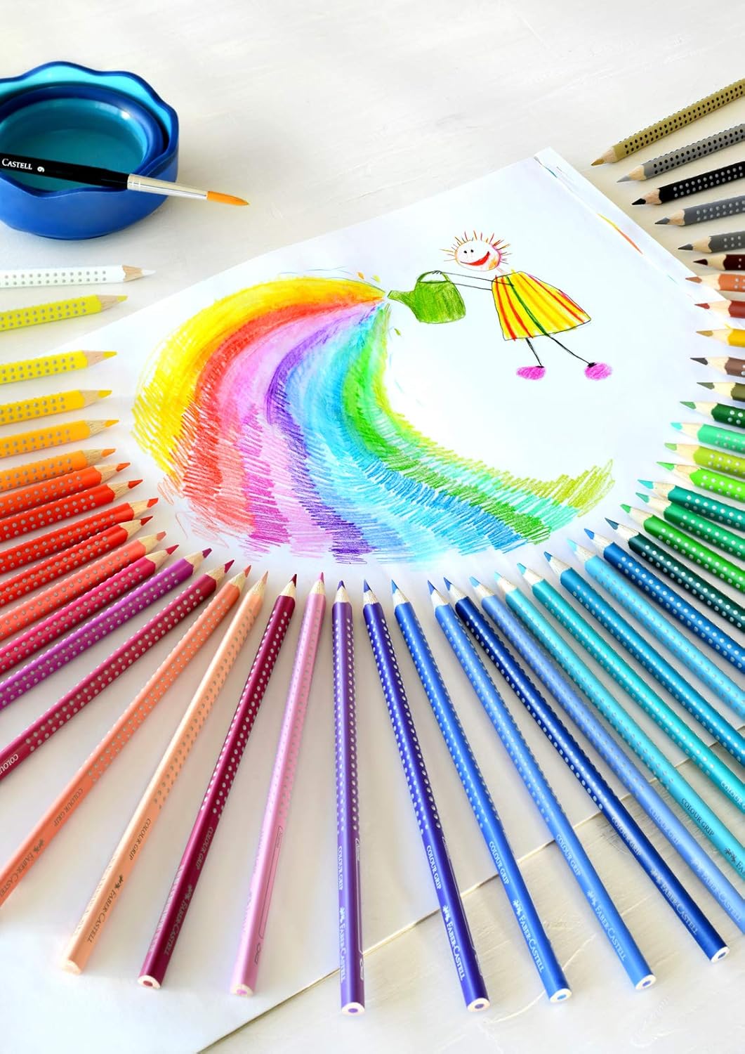 Faber-Castell Buntstift Colour Grip 12er Etui FSC