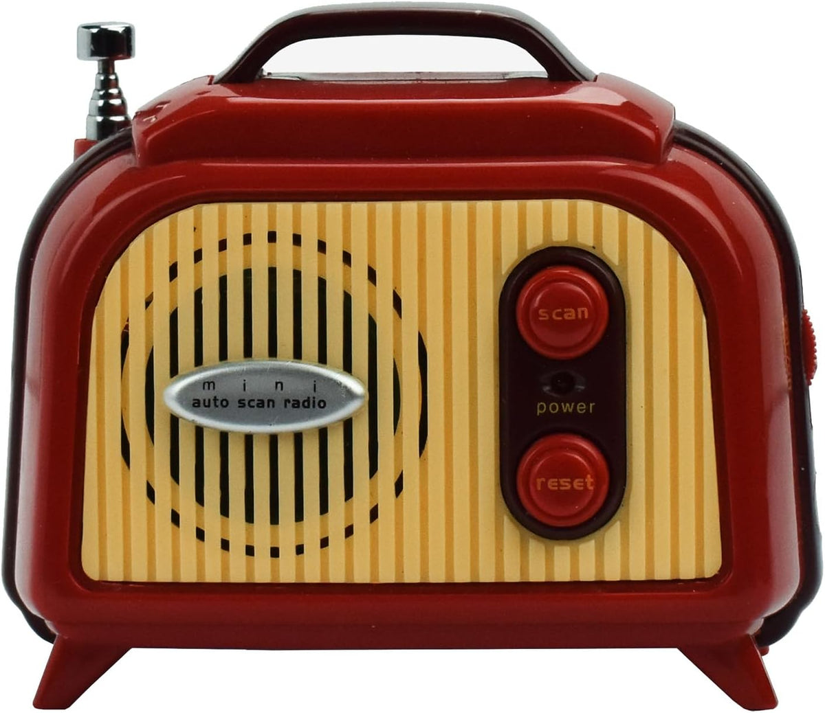 LEGAMI Mini Radio – Tragbares FM-Radio im Retro-Design
