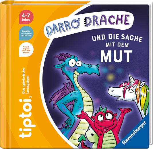 Ravensburger tiptoi: Darro Drache und die Sache mit dem Mut
