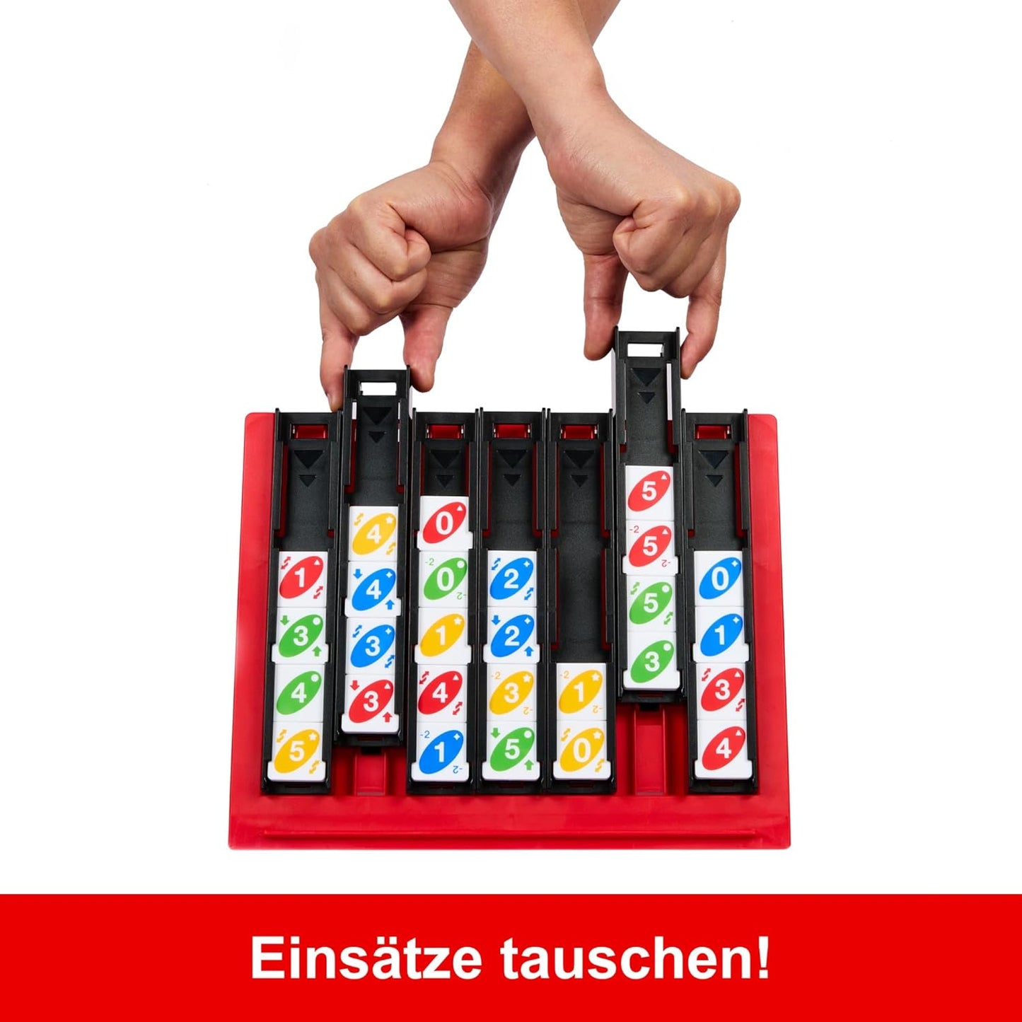 Mattel UNO Quatro Gesellschaftsspiel ab 7 Jahre HPF82