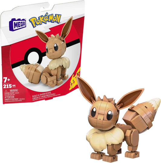 MEGA CONSTRUX Pokémon Evoli Bauset - 215 Teile | MATTEL
