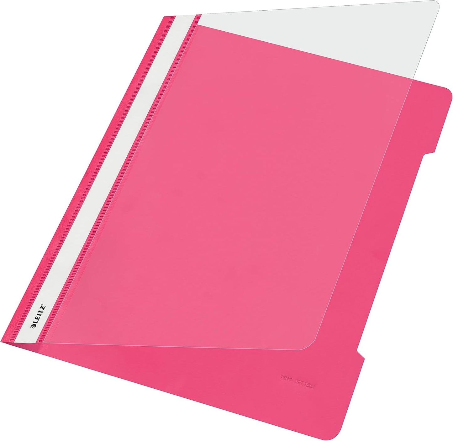 LEITZ Plastikhefter A4 Pink - Perfekte Organisation für Büro & Studium