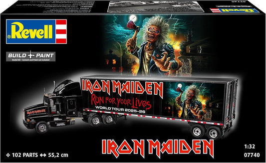 Revell Iron Maiden Truck 50 Jahre Jubiläum Modellbausatz