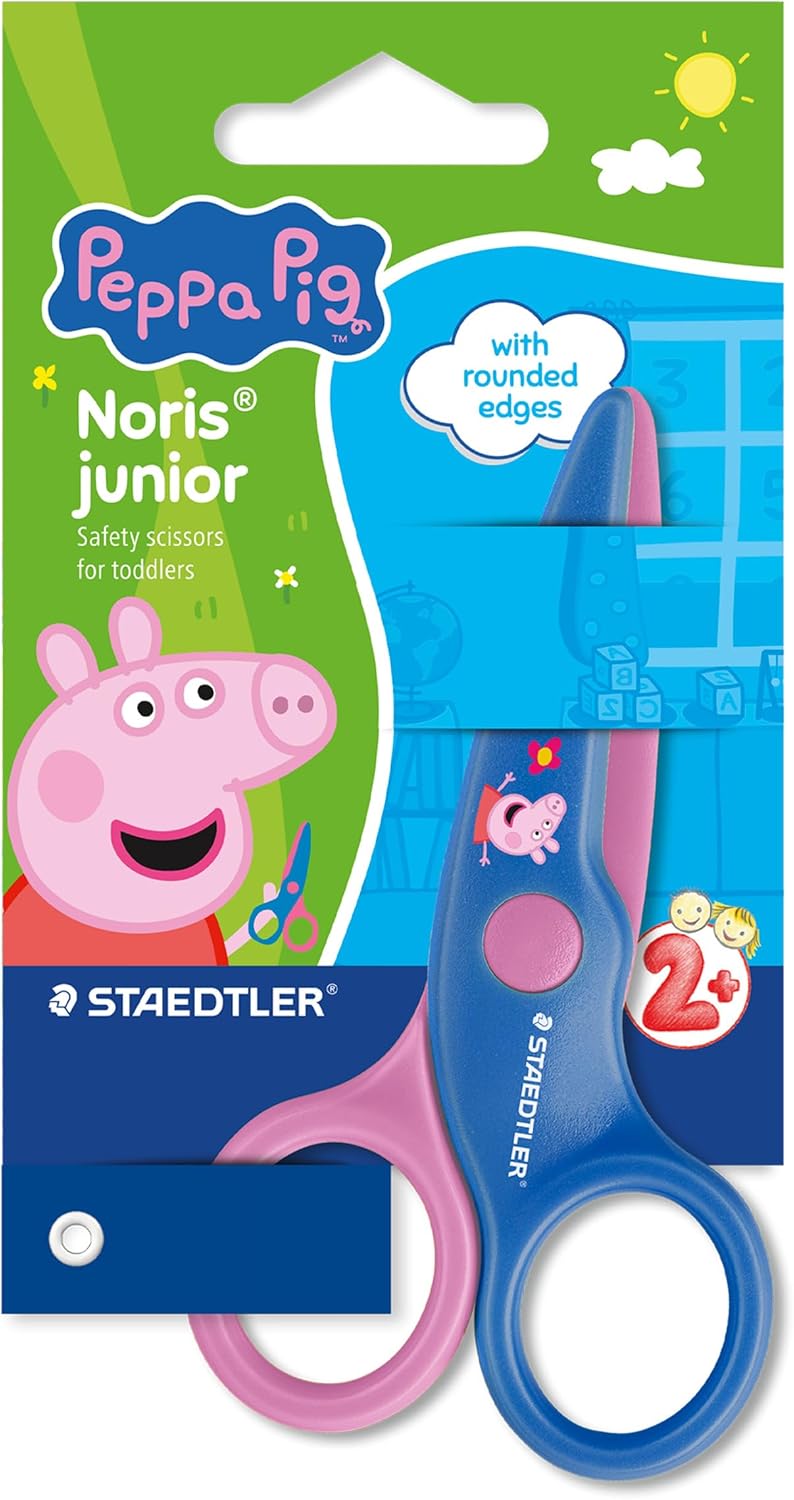 STAEDTLER Kinderschere Peppa Wutz – sicher, kompakt, ergonomisch