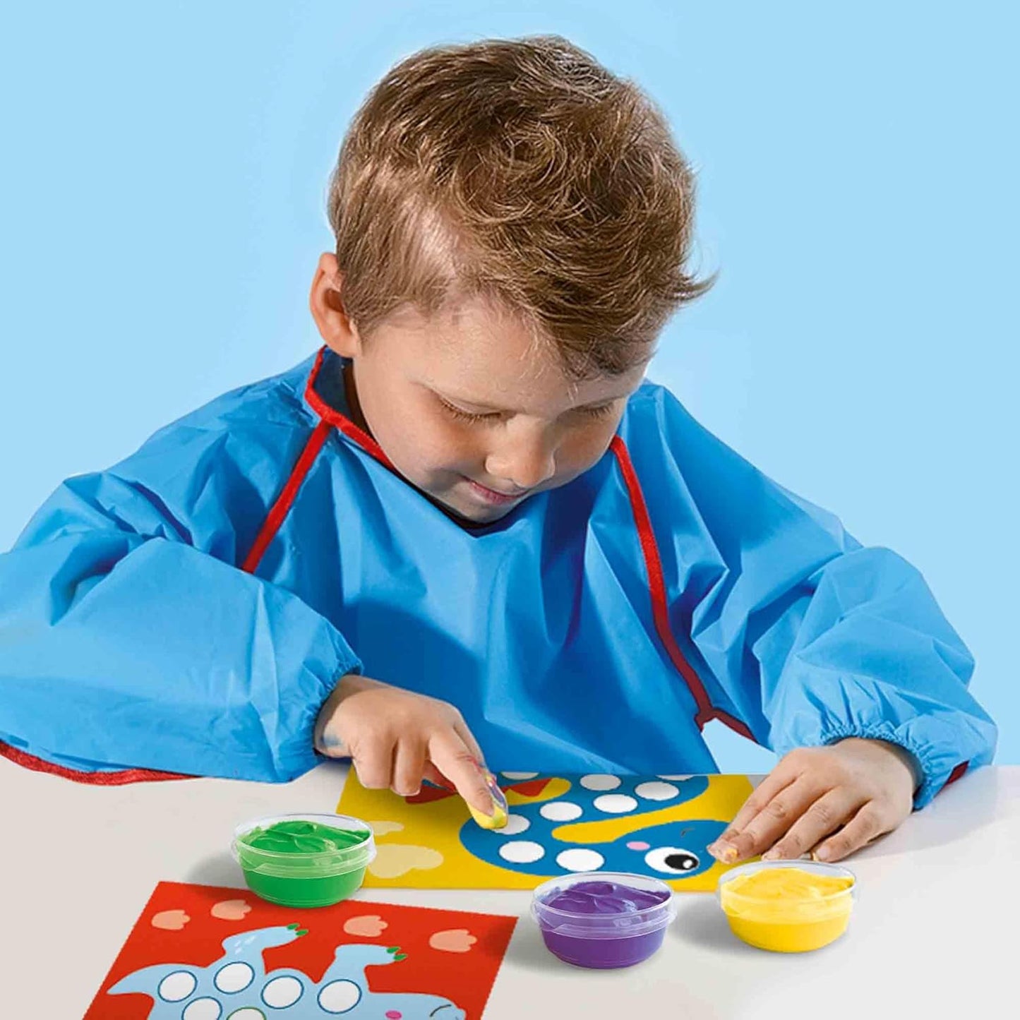 SES Creative My First Fingerabdruck Dinos - Fingermalset