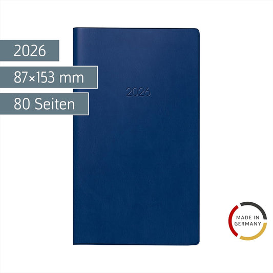 Taschenkalender 2026 Modell 758 - Wochenplaner mit auswechselbarer Einlage